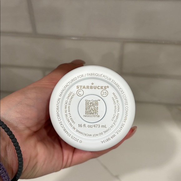 NWT Starbucks x Roller Rabbit Lovely Monkey Stainless-Steel Water bottle - Picture 3 of 5